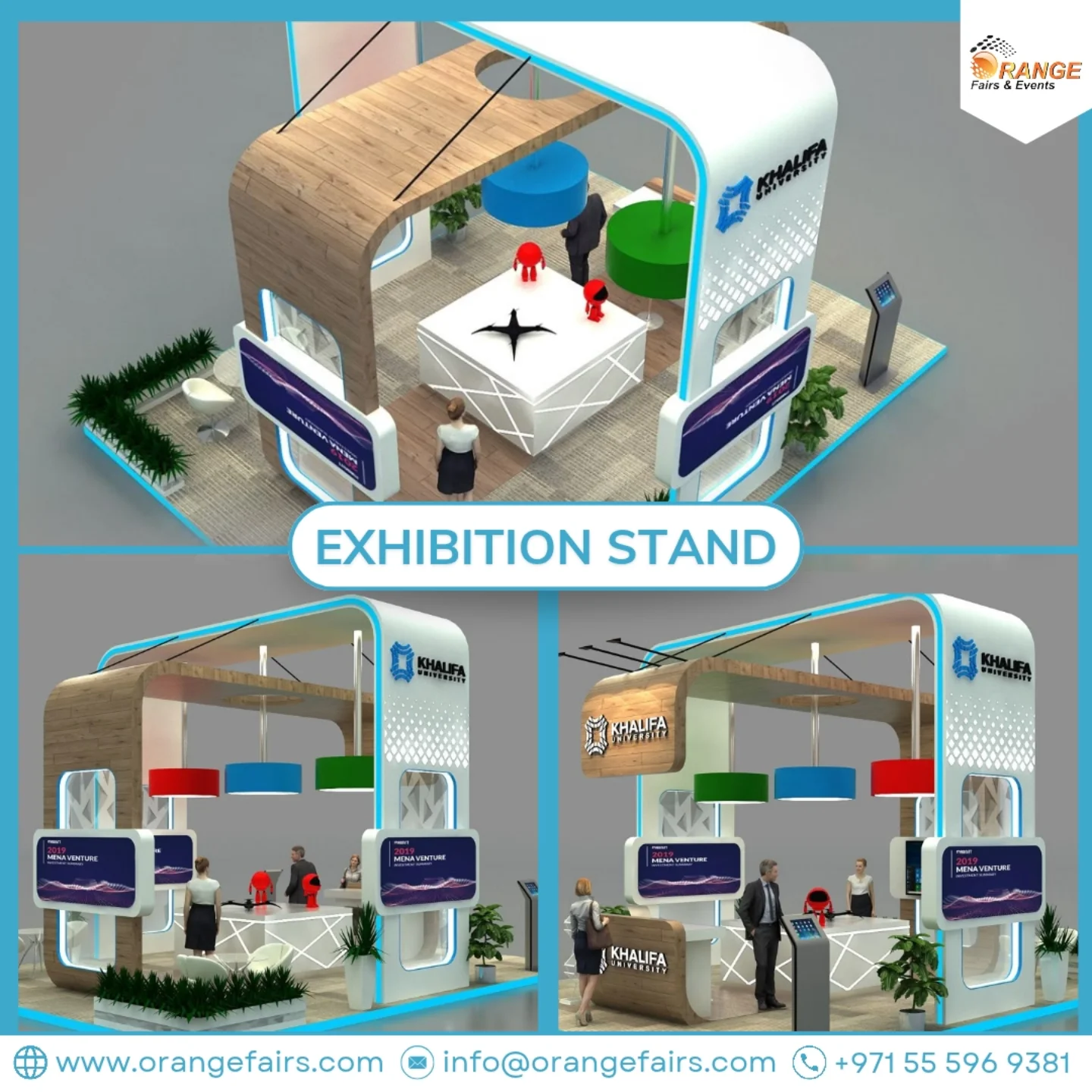 Top Exhibition Contractor in Dubai – Orange Fairs & Events 1 Exhibition Contractor