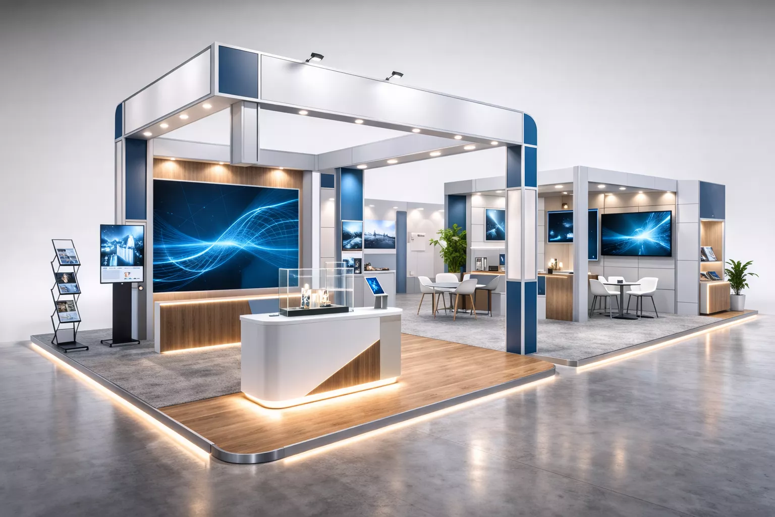 Hybrid Custom Exhibition Stand UAE