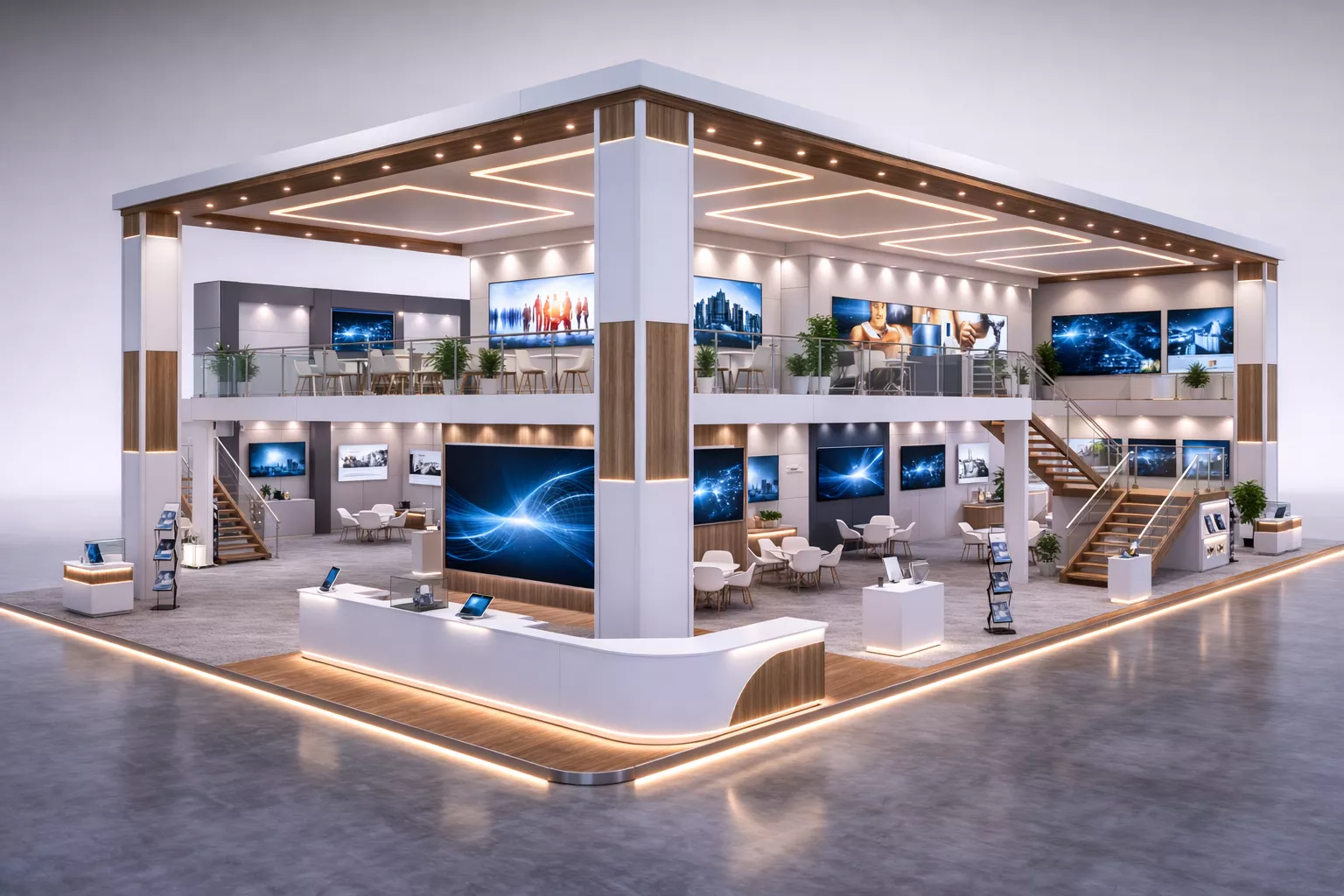 Exhibition Pavilion Stand Dubai UAE