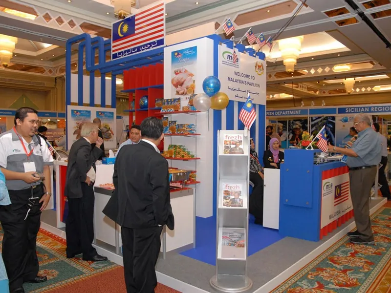 Trade show stand Dubai