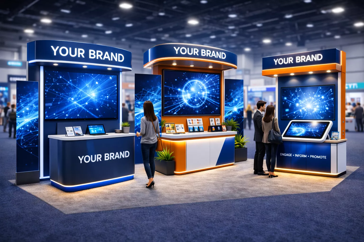 Exhibition Promotional Kiosk Dubai