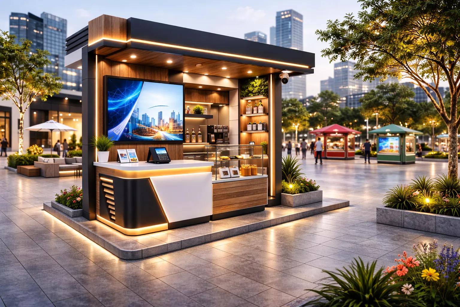 Outdoor Kiosk Manufacturer Dubai UAE