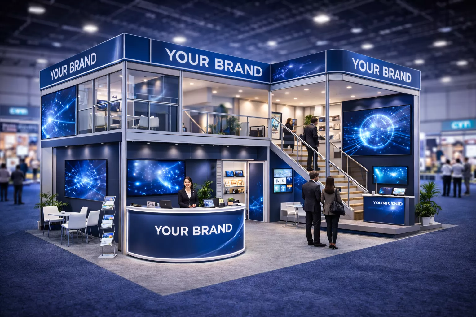 Double Decker Maxima Stand UAE