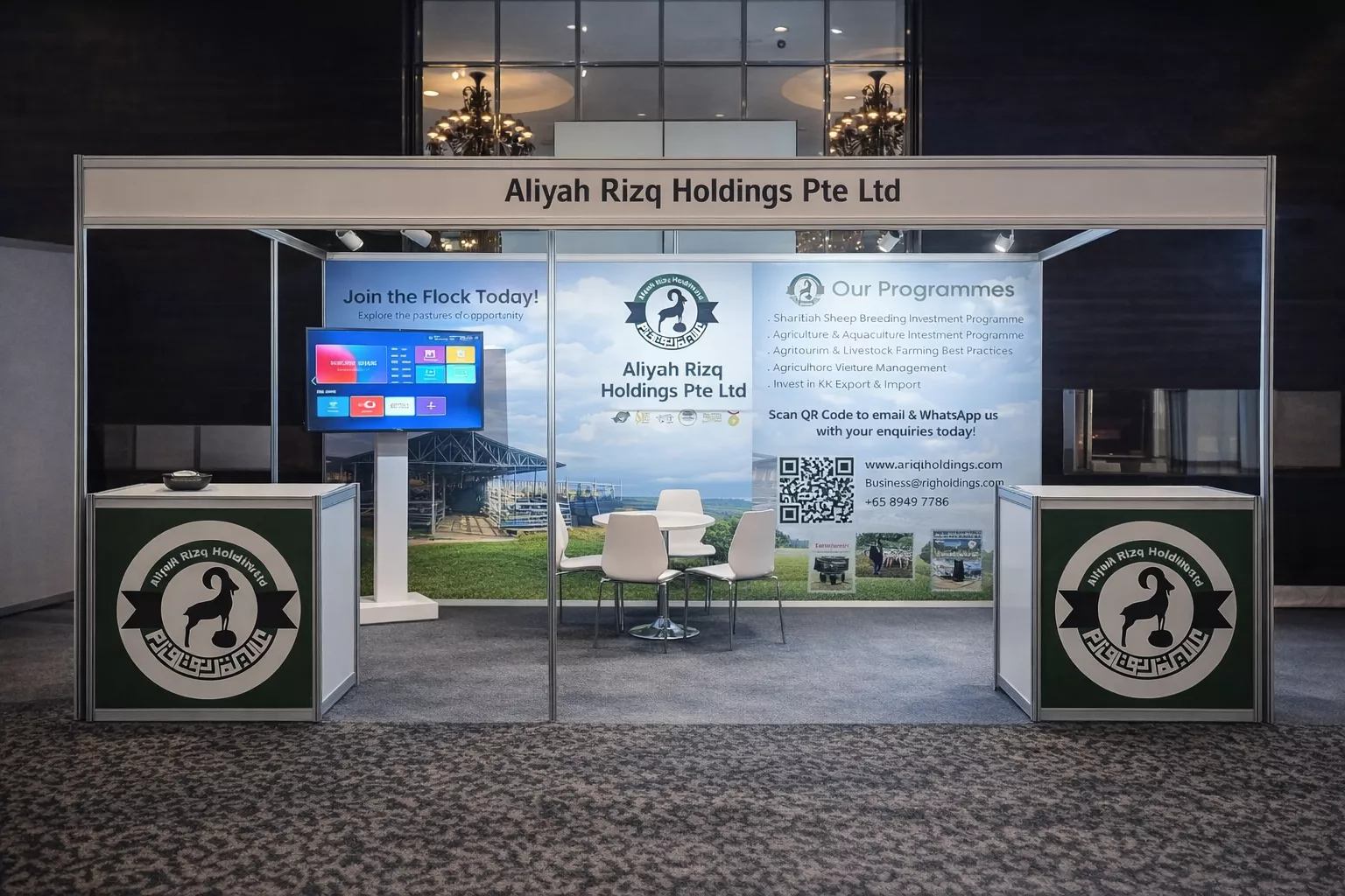 Octanorm Shell Scheme Stand UAE