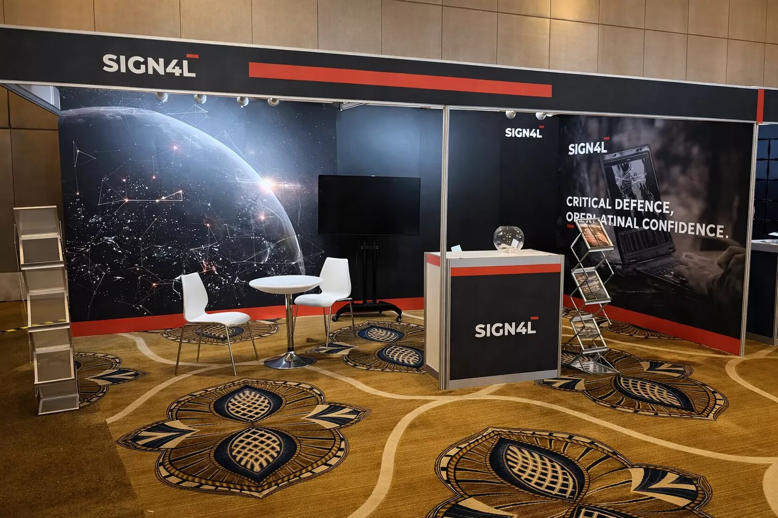 Modular shell scheme stand in Dubai