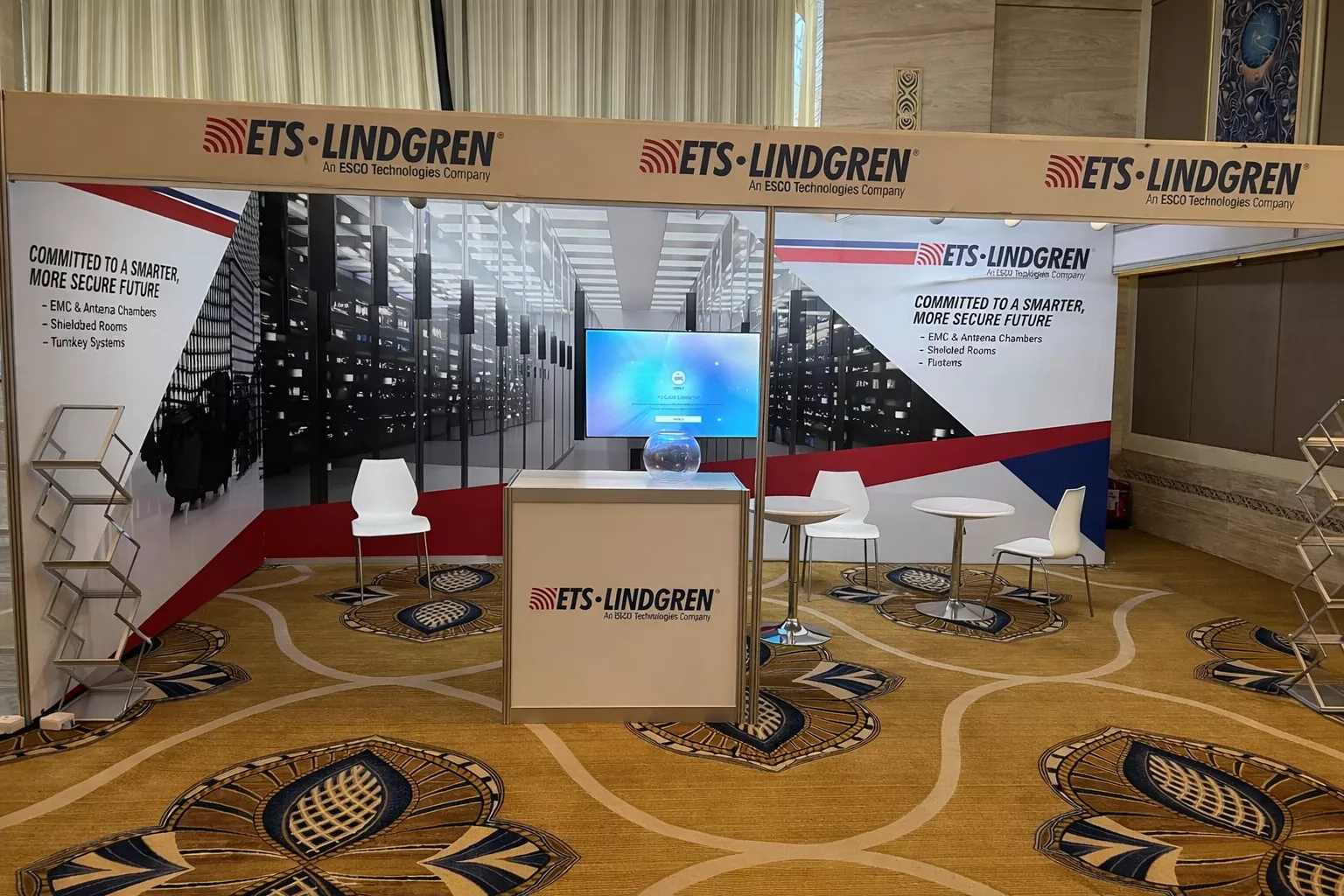 Shell scheme booth design in UAE