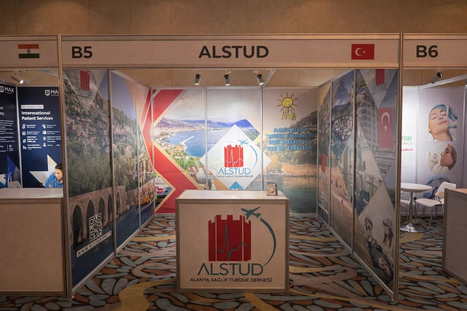 Shell scheme display stand in UAE